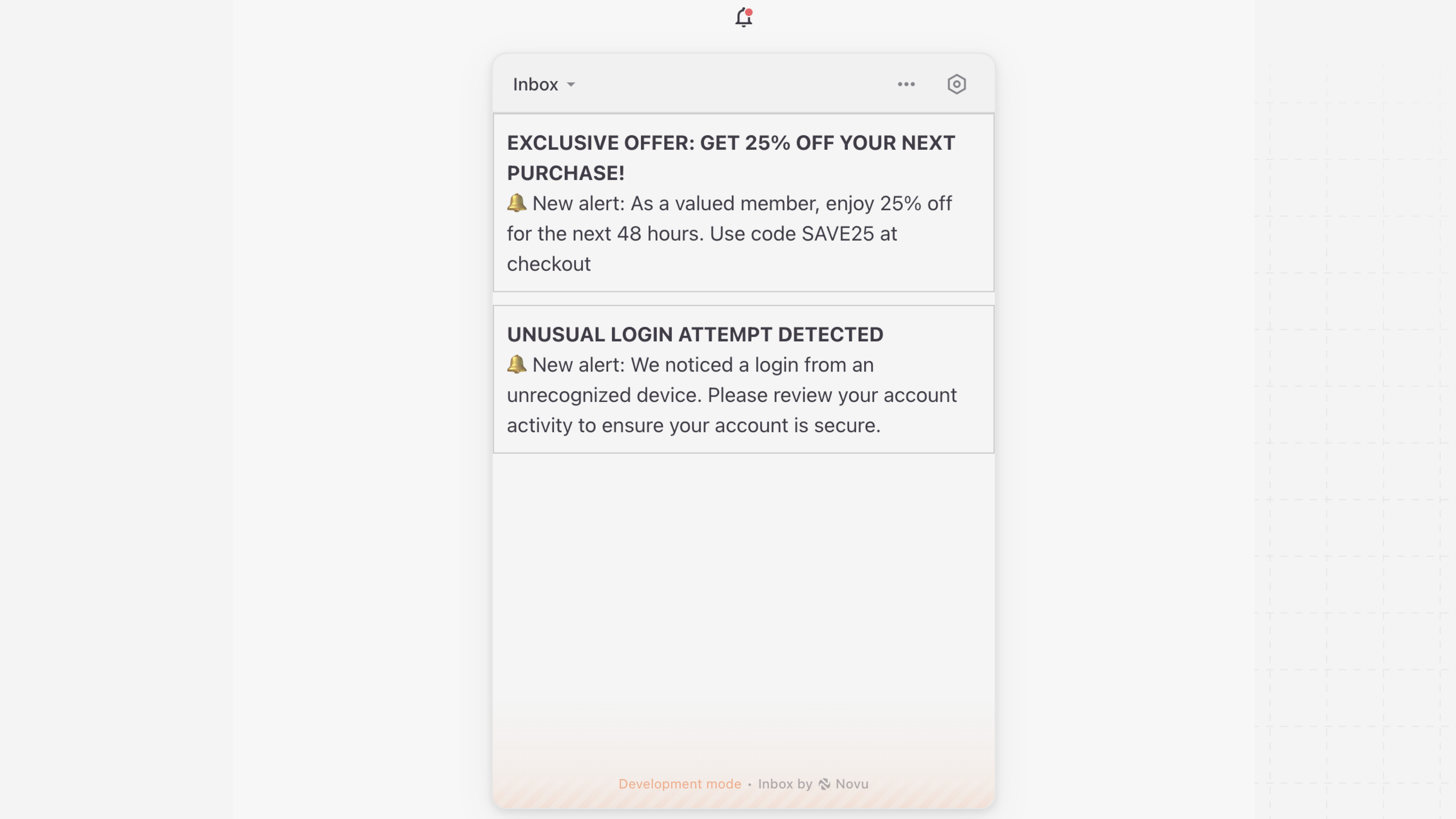 Customize entire notification item
